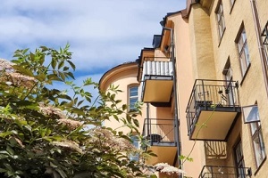 big living building in California